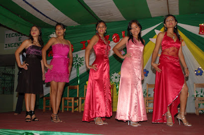 CANDIDATAS A MISS FRANCISCO IRAZOLA  SATIPO - JUNIN - 2010
