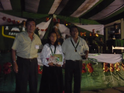 LIC. CARLOS FANO, SRTA. CAYSAHUANA AMARILLO Y LIC.  EDILBERTO CARHUALLANQUI